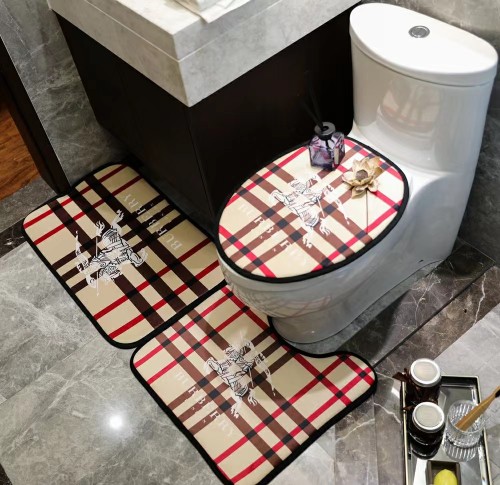 luxury bathroom floor mat set #B04
