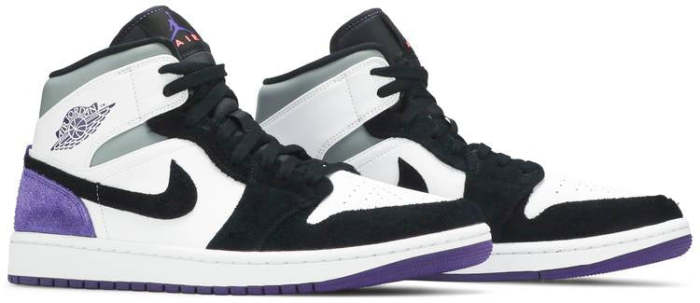 Air Jordan 1 Mid SE Varsity Purple 852542 105