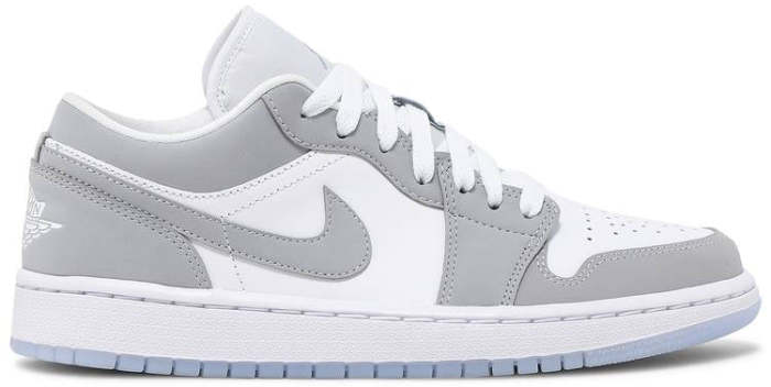 Air Jordan 1 Low White Wolf Grey DC0774 105