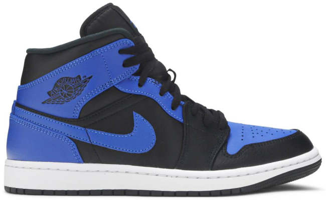 Air Jordan 1 Mid Hyper Royal 554724 077