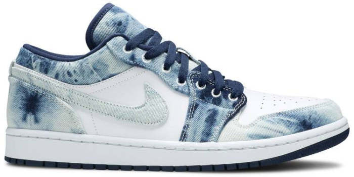 Air Jordan 1 Low SE Washed Denim CZ8455 100