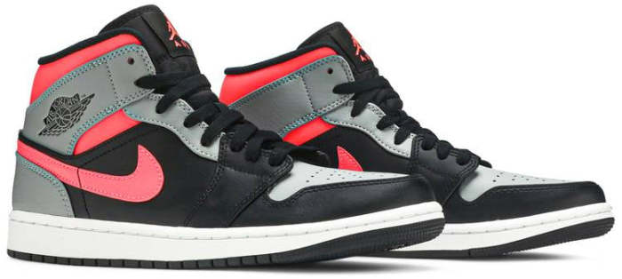 Air Jordan 1 Mid Pink Shadow 554724 059