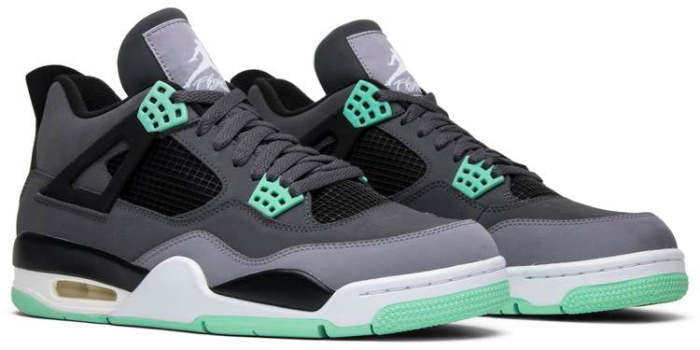 Air Jordan 4 Retro Green Glow 308497 033