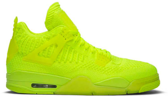 Air Jordan 4 Flyknit Volt AQ3559 700