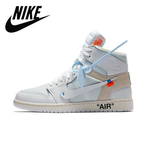 NIKE AIR Jordan 1 OFF-WHITE Mid Sneaker Luxury Designer Shoes