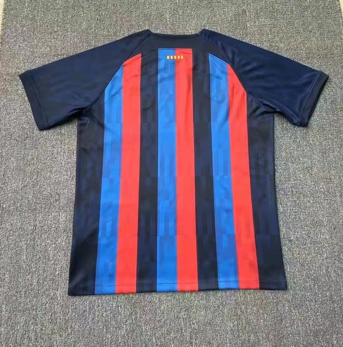 La Liga 22-23 FC Barcelona Sergio Busquets Ferran Torres Frenkie de Jong Eric García Ansu Fati Gerard Piqué Pedri soccer jersey Nike football jersey