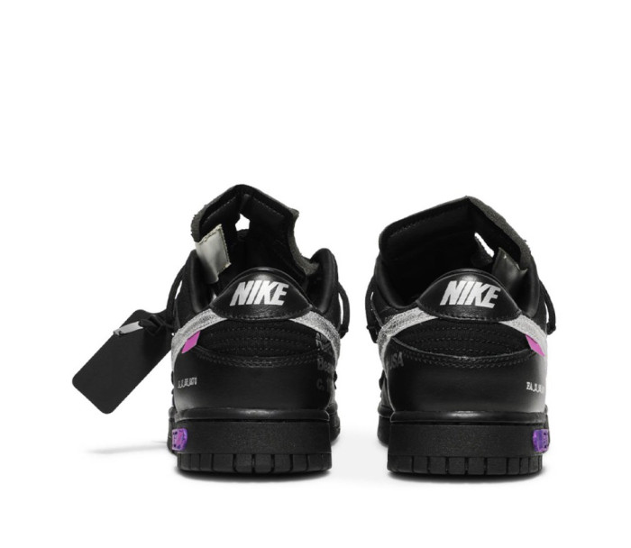 NIKE OFF-WHITE Dunk Low Sneaker Luxury Designer Shoes