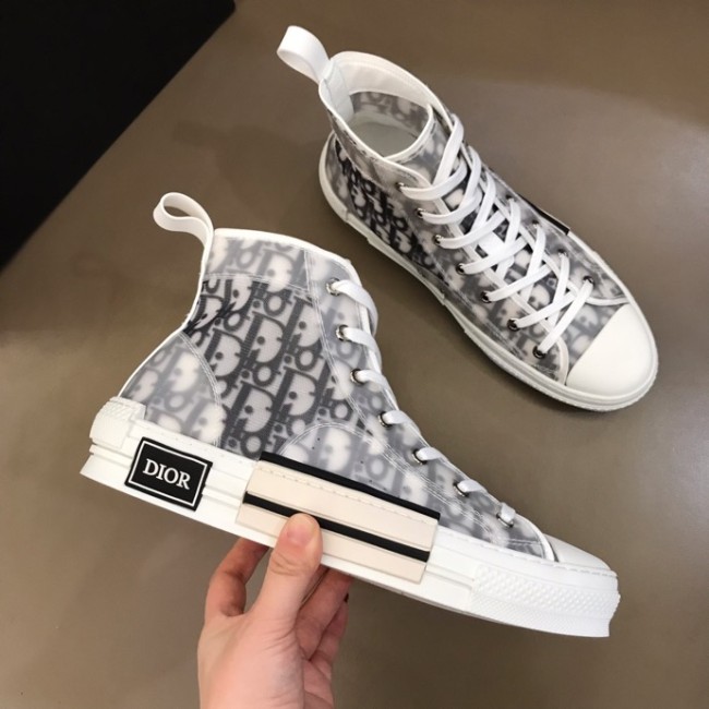 Designer B23 HIGH-TOP SNEAKER Oblique Canvas Luxury Designer Shoes Fashion Top Quality 1:1 Destiny Italy Craft