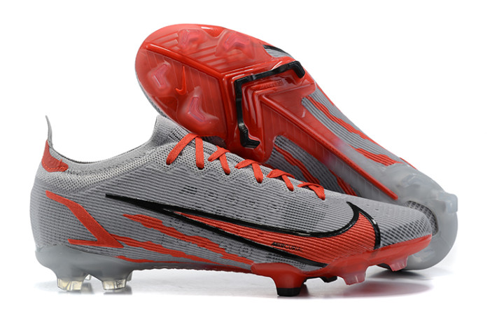 Nike Soccer Shoes Mercurial Vapores XIV 14 Elite FG Low Cleats CR7 Ronaldo Impulse Outdoor Leather Comfortable Knit ACC Football Boots