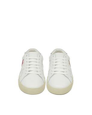 Designer Court Classic Sl/06 Embroidered Sneakers In Canvas And Smooth Leather Shoe Luxury Designer Shoes Fashion Top Quality 1:1 Destiny Italy Craft