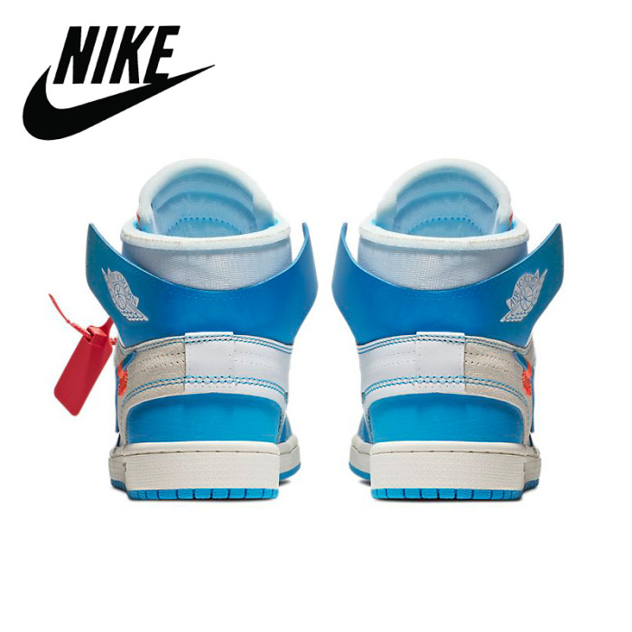 NIKE AIR Jordan 1 OFF-WHITE Mid Sneaker Luxury Designer Shoes