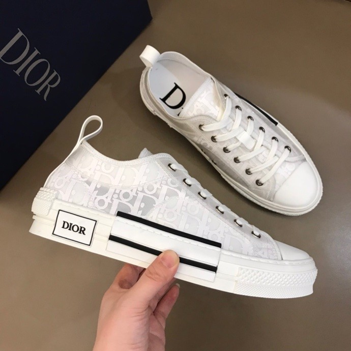 Designer B23 HIGH-TOP SNEAKER Oblique Canvas Luxury Designer Shoes Fashion Top Quality 1:1 Destiny Italy Craft