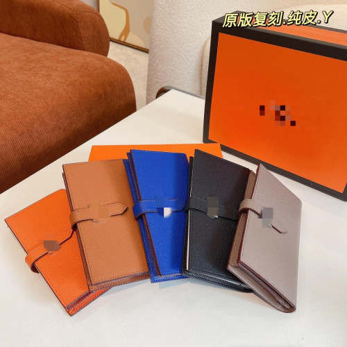 Designer leather wallet purse