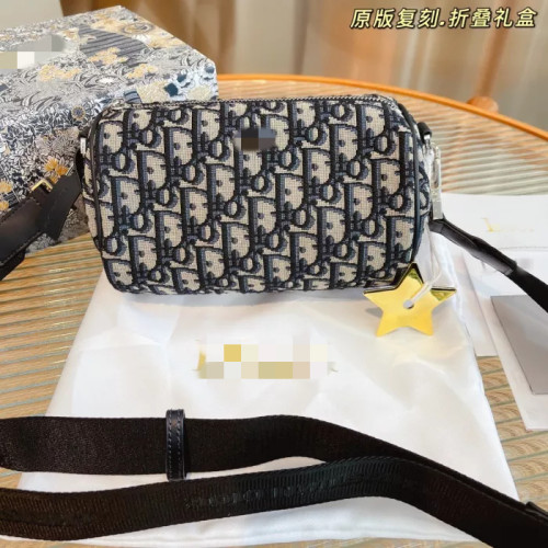 Designer new old flower cylinder bag classic retro shoulder bag messenger bag handbag