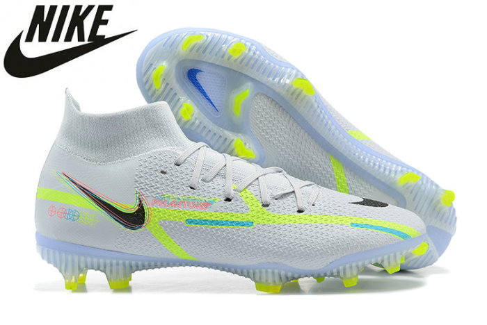 Nike Soccer Shoes Phantom GT2 Academy Dynamic Fit MG Multi-Ground Soccer Cleat Outdoor Leather Comfortable Knit ACC Football Boots