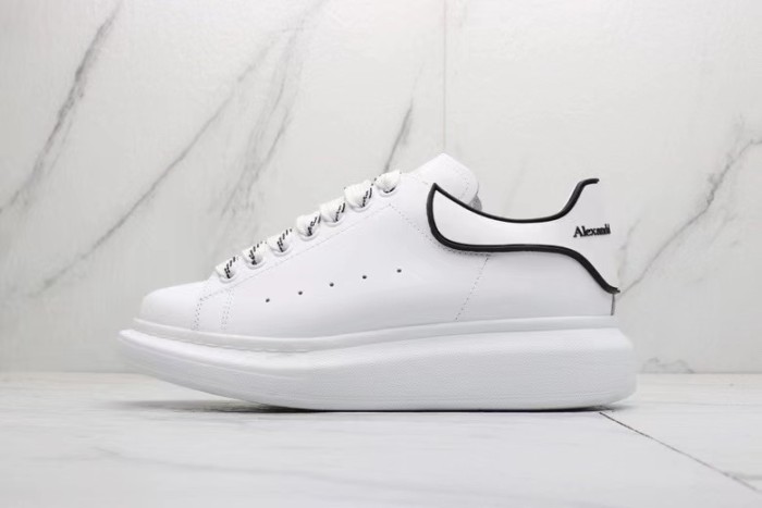 Italian luxury brand Sole leather sneakers low-top fashion platform shoes