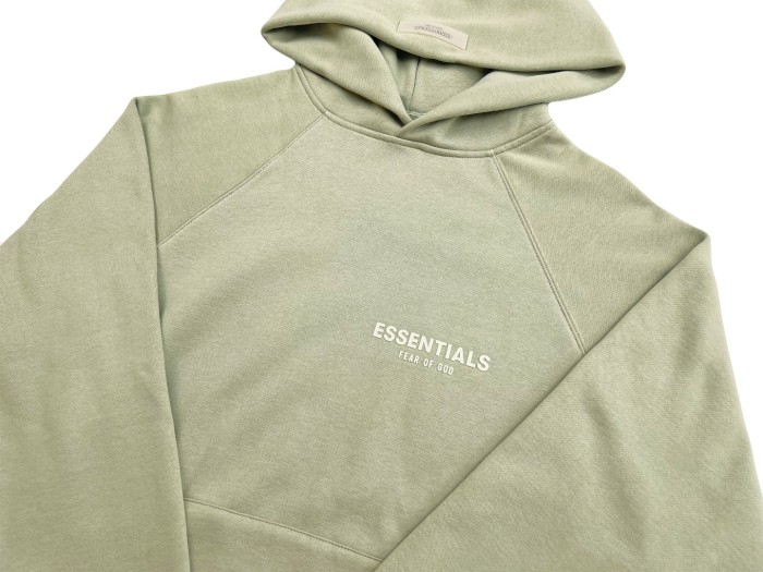 Fear of god Fog Essentials double line raglan hoodie
