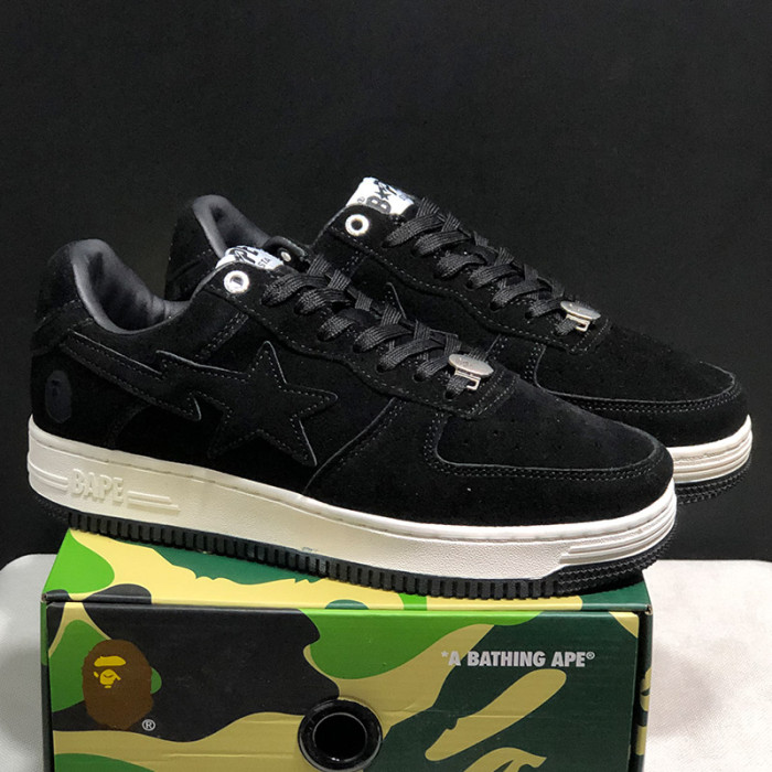 Bape X Nike Air Force 1 sta low Classic all-match casual sneakers