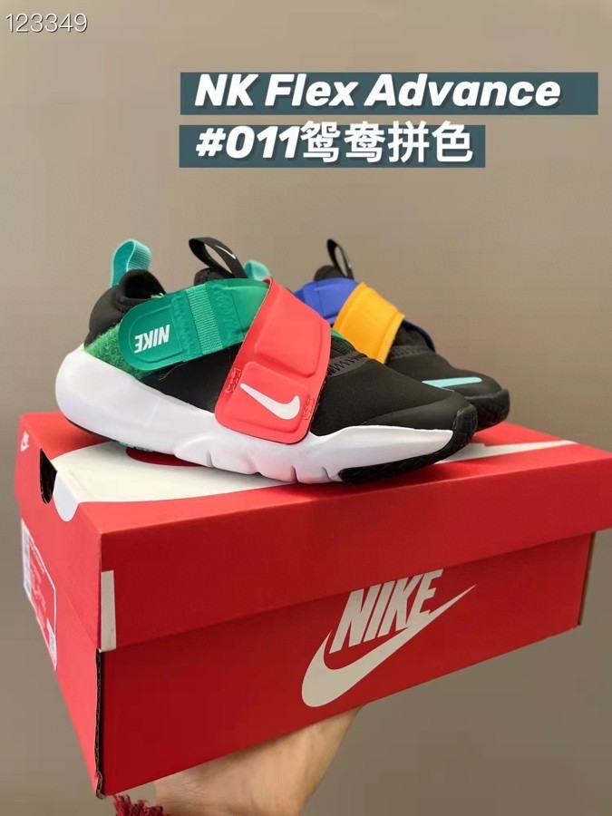 Nike UFO FA Cross Velcro Kids Shoes Athletic Outdoor Boys Girls Casual Fashion Sneakers Children Walking toddler Sports Trainers