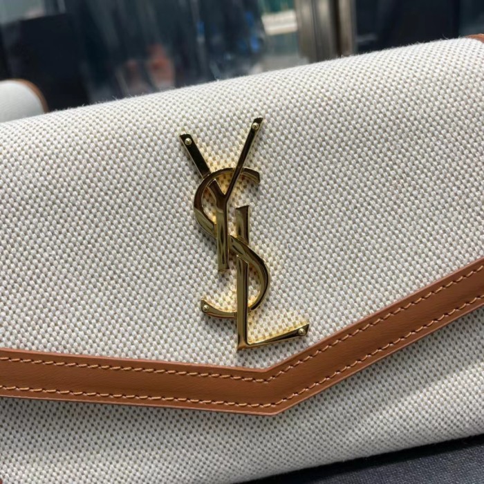 Yves Saint Laurent UPTOWN Mini Envelope YSL Wallet Clutch