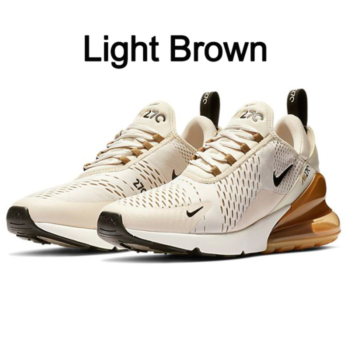 2023 Max 270 Casual Shoes Mens Womens Air 270s Running Shoes React Triple Black White Royal Chaussure Bred Be True Metallic Gold Barely Rose Olive Dusty Cactus Midnight Navy Sneakers 36-45