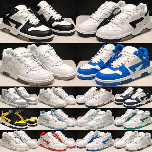 2023 Offs White Out Of Office Sneakers Designer Shoes Mens Women Platform Vintage Trainers Leather Vintage Skate OOO Low-Tops Sports Trainers Runners 36-45