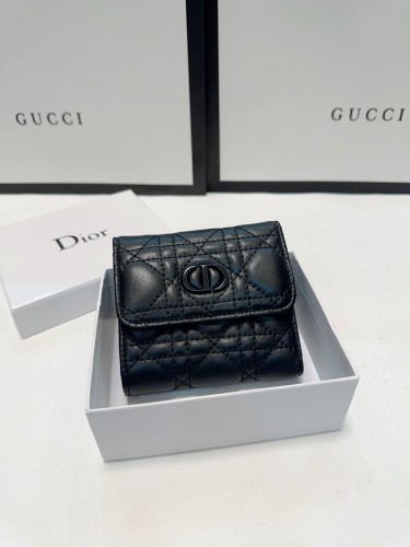 Dior fashion wallet lambskin purse