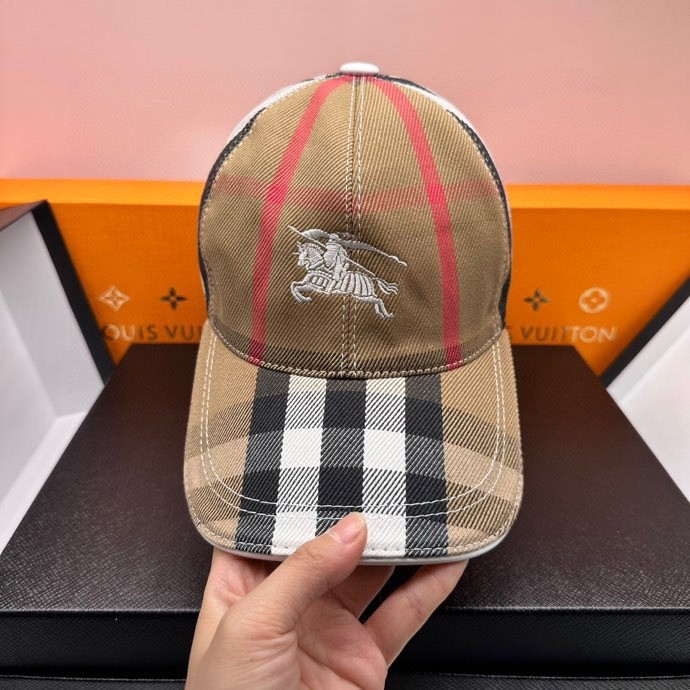 Burberry Iconic War Horse Embroidered Baseball Cap