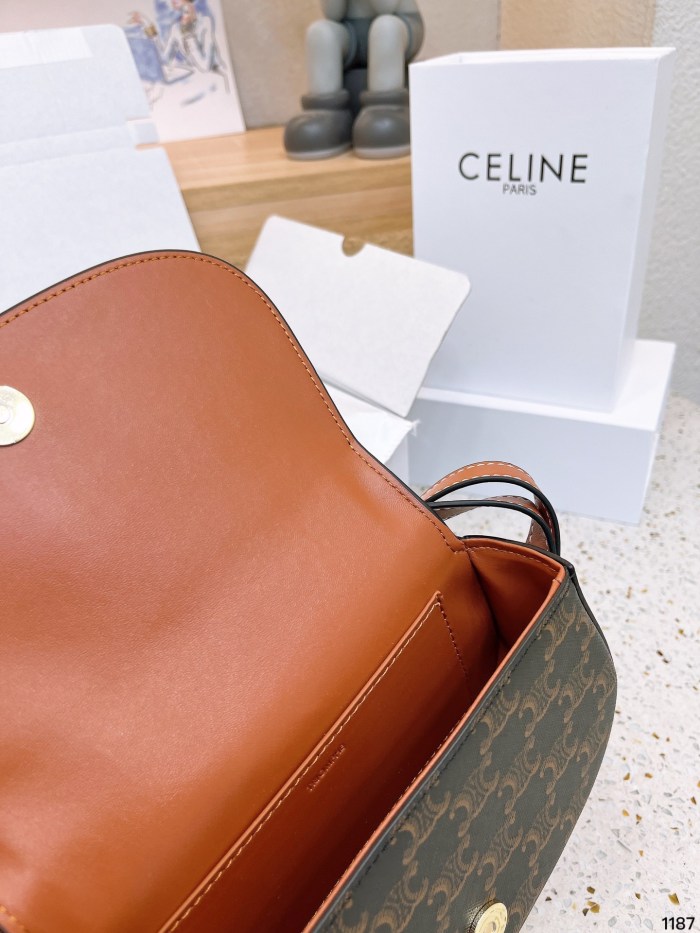 Celine lock bag underarm bag