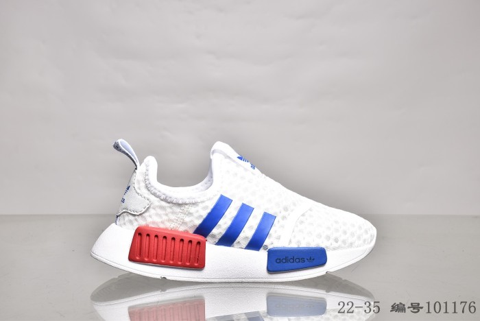 Adidas NMD knitted surface street style classic all-match children's shoes KIDS running shoes