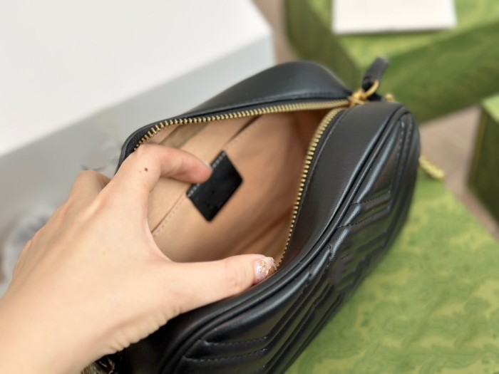 Fashion Designer Luxury Brand Marmont Camera Bag Series Chain Shoulder Bag