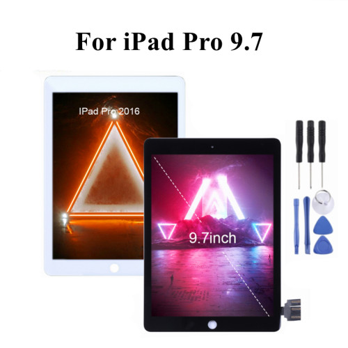 For iPad Pro 9.7 A1673 A1674 A1675 LCD Touch Digitizer Assembly Replacement Spare Part + Tools