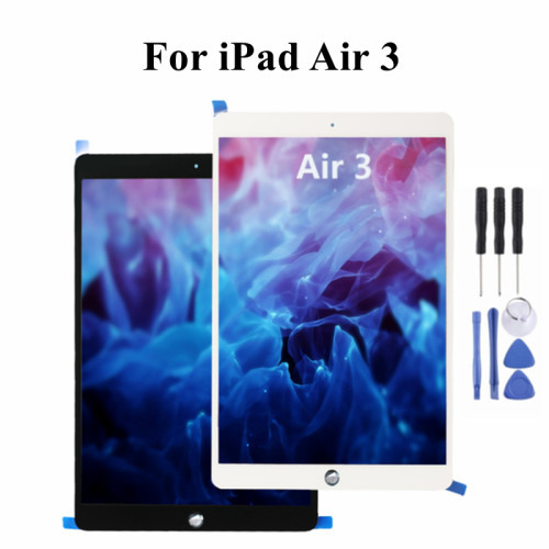 For iPad Air 3 2019 A2152 A2123 A2153 A2154 LCD Touch Digitizer Assembly Replacement Spare Part + Tools