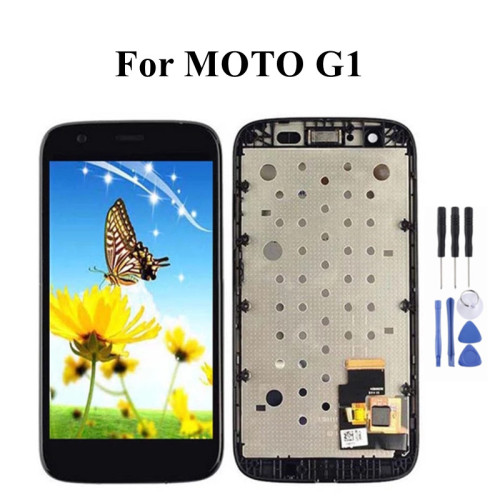 For MOTOROLA MOTO G G1 LCD Complet Lcd Touch Screen Display Digitizer Assembly Replacement Spare Parts