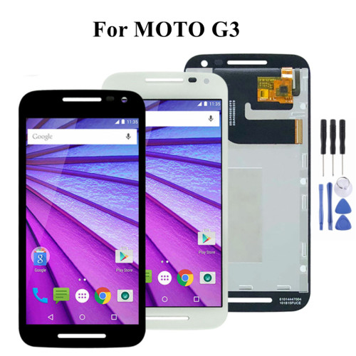 For MOTOROLA MOTO G3 XT1540 XT1544 XT1543 LCD Complet Lcd Touch Screen Display Digitizer Assembly Replacement Spare Parts 
