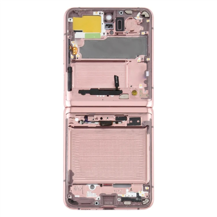 For Samsung Galaxy Z Flip 4G 5G SM-700 SM-F707 Top + Lower Middle Frame Bezel Plate