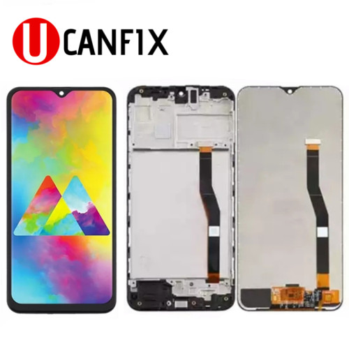 For Samsung Galaxy M20 M205 M205F LCD Touch Digitizer Assembly With Frame Replacement Part 
