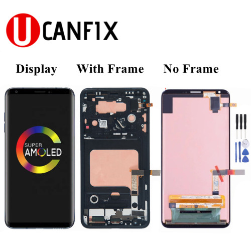 6.0'' P-OLED Display Touch Screen For LG V30 H930 VS996 LS998U H933 LCD Digitizer Assembly With Frame | Without Frame