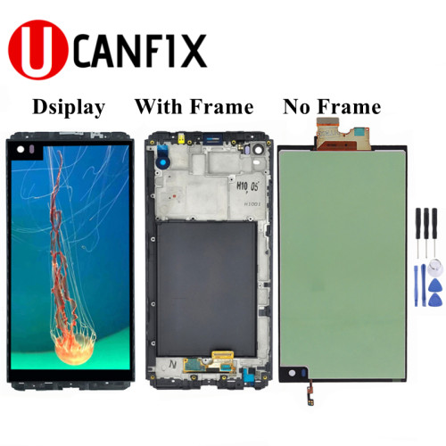 5.7'' LCD Display Touch Screen For LG V20 VS995 VS996 LS997 H910 LCD Digitizer Assembly With Frame | Without Frame