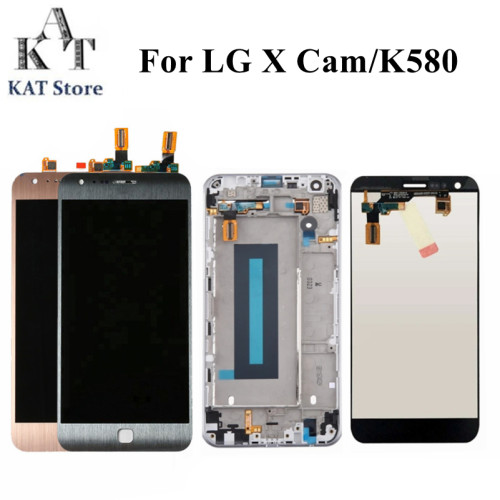 5.2'' LCD Display Touch Screen For LG X Cam K580 F690L LCD Digitizer Assembly With Frame | Without Frame