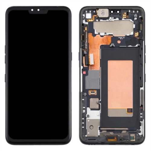 6.4'' P-OLED Display Touch Screen For LG V50 ThinQ LM-V500 LM-V500N LCD Digitizer Assembly With Frame | Without Frame