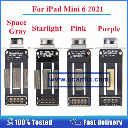 For IPad Mini 6 2021 8.3 Inch A2567 A2568 A2569 Charging Charger Port Dock Connector Flex Cable Replacement Parts