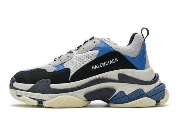 Balenciaga Triple S “Black Grey Blue”