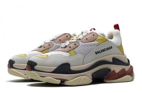 Balenciaga Triple S “Black Yellow Pink”