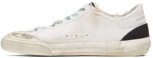 GOLDEN GOOSE White Penstar Super-Star Sneakers