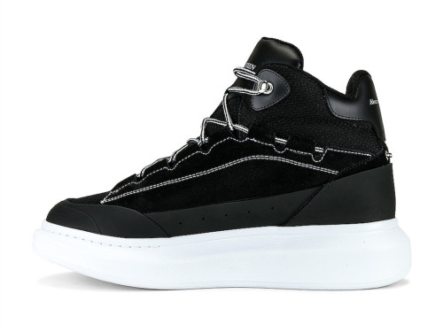 Alexander Mcqueen Oversized High Black & White