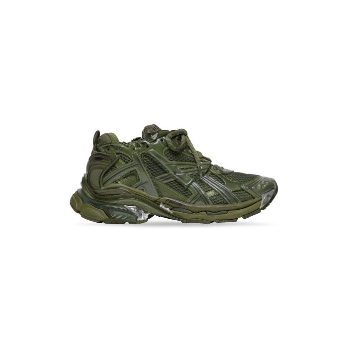Balenciaga RUNNER TRAINERS IN KAKI