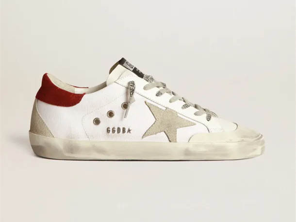 GOLDEN GOOSE Super-Star sneakers with rubber toe cap