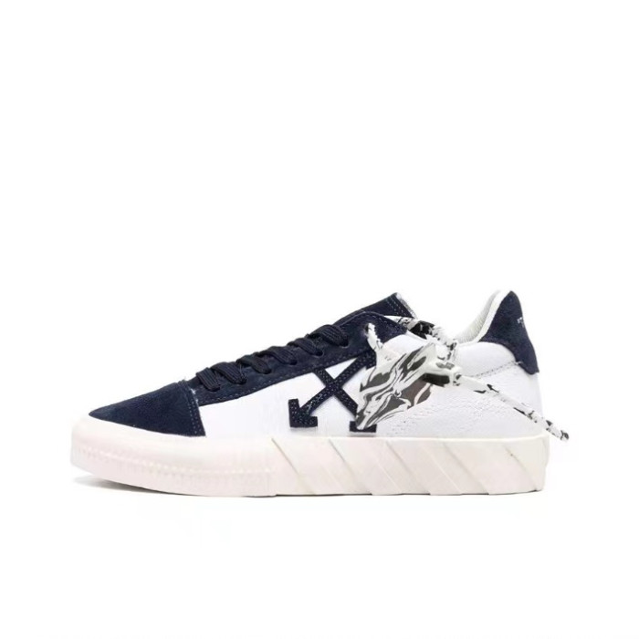 Off White vulc low navy