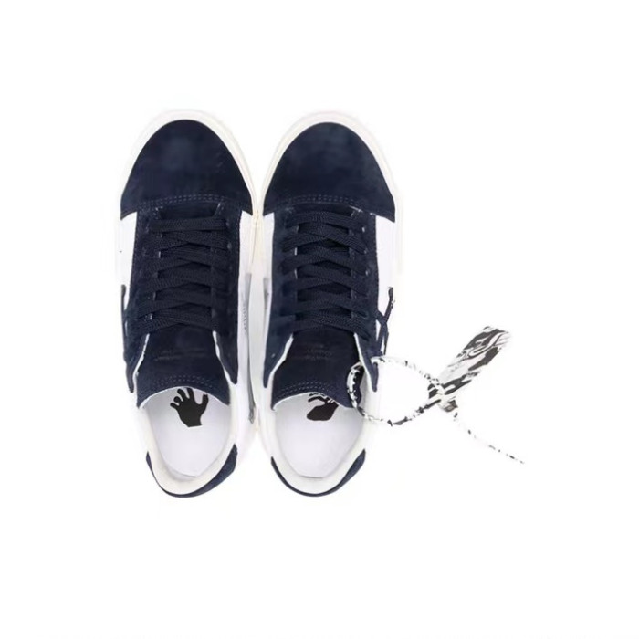 Off White vulc low navy